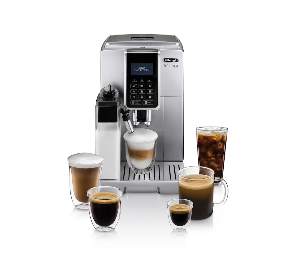 Image 220759.jpg, Product 220-759 / Price $1,499.99, De'Longhi Dinamica with LatteCrema Fully Automatic Espresso Machine from DeLonghi on TSC.ca's Kitchen department