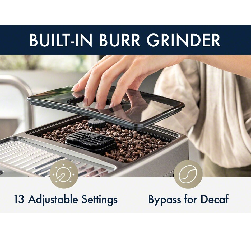 Image 220760_ALTMORE3.jpg, Product 220-760 / Price $1,999.99, De'Longhi Dinamica Plus Fully Automatic Espresso Machine from DeLonghi on TSC.ca's Kitchen department