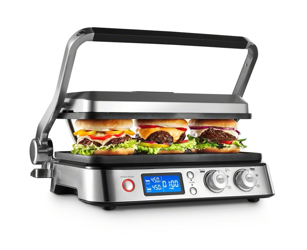 DeLonghi Livenza All Day Grill with Waffle Plates and Digital Control