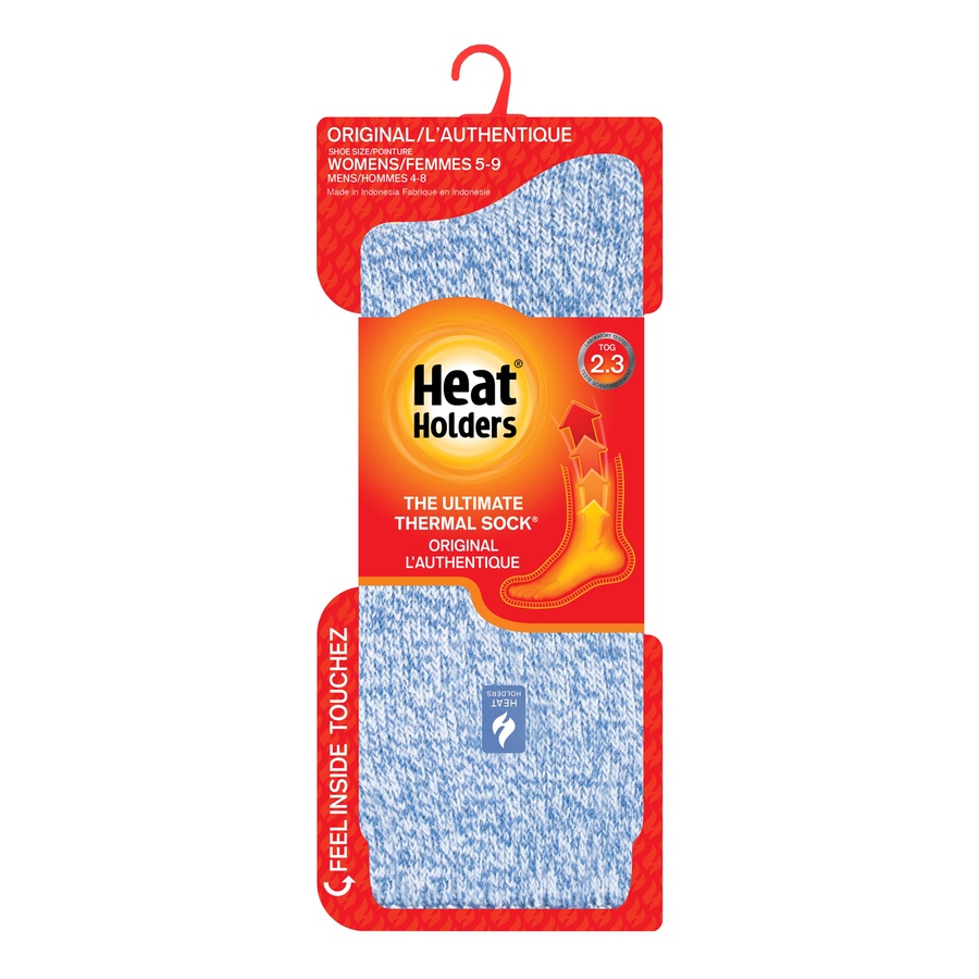 Image 220789_ALTMORE5.jpg, Product 220-789 / Price $19.99, Heat Holders Thermal Ladies Socks Stripe Denim from Heat Holders on TSC.ca's Fashion department