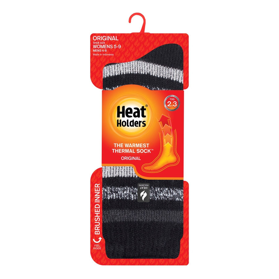 Image 220789_ALTMORE8.jpg, Product 220-789 / Price $19.99, Heat Holders Thermal Ladies Socks Stripe Denim from Heat Holders on TSC.ca's Fashion department
