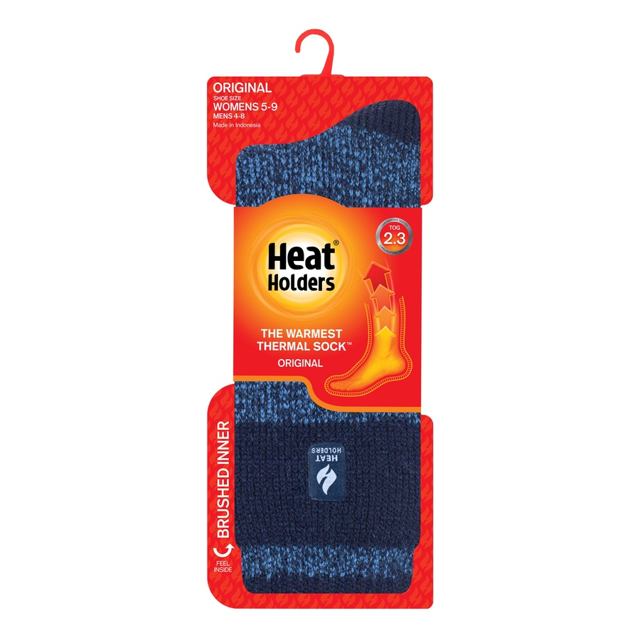 Image 220789_ALTMORE9.jpg, Product 220-789 / Price $19.99, Heat Holders Thermal Ladies Socks Stripe Denim from Heat Holders on TSC.ca's Fashion department