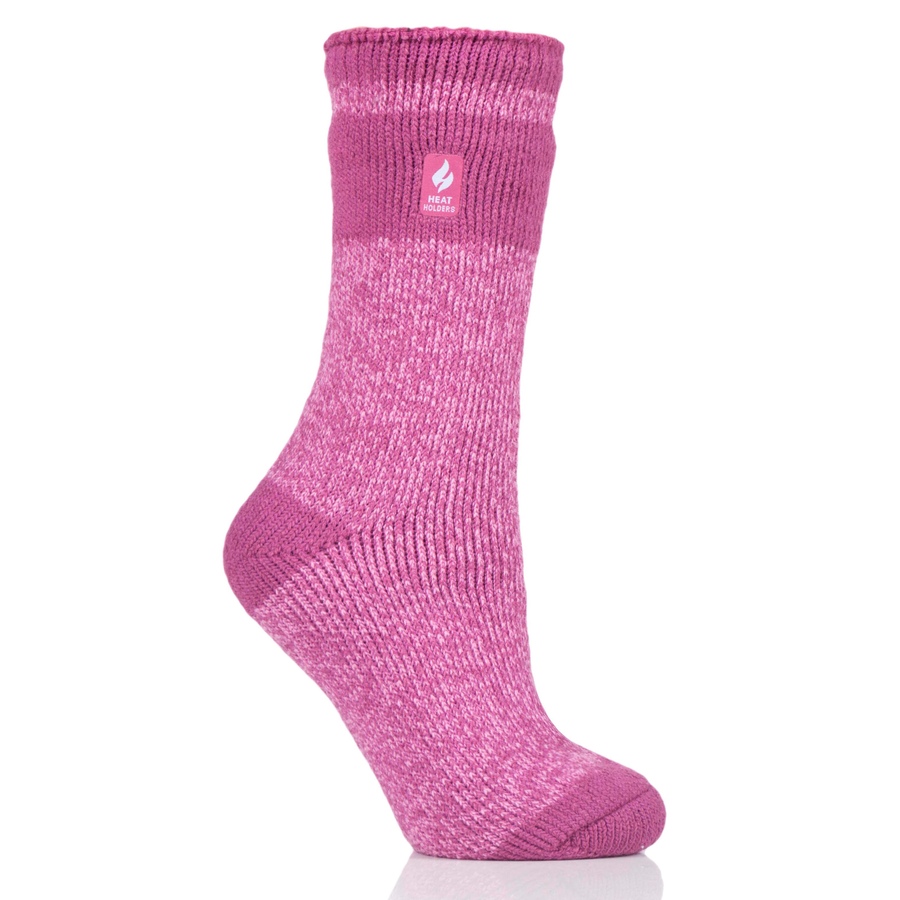 Image 220789_BLKPK.jpg, Product 220-789 / Price $19.99, Heat Holders Thermal Ladies Socks Stripe Denim from Heat Holders on TSC.ca's Fashion department