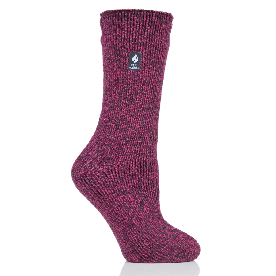 Image 220789_RAS.jpg, Product 220-789 / Price $19.99, Heat Holders Thermal Ladies Socks Stripe Denim from Heat Holders on TSC.ca's Fashion department