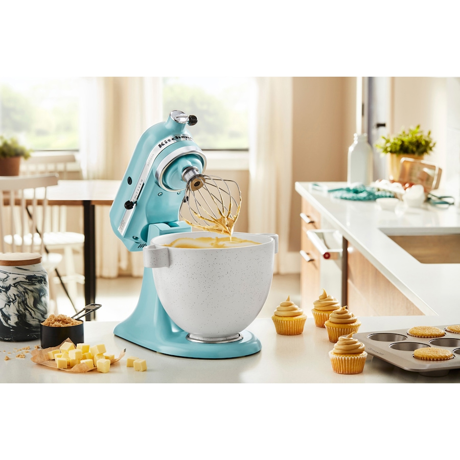 Image 220825_ALTMORE1.jpg, Product 220-825 / Price $109.99, KitchenAid 5-Quart Speckled Stone Ceramic Bowl from KitchenAid on TSC.ca's Kitchen department