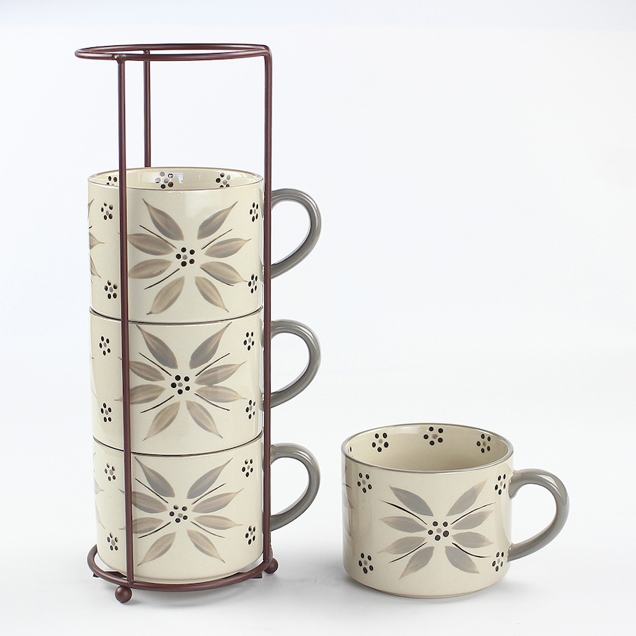 Image 220838_OWTPE.jpg, Product 220-838 / Price $33.88, temp-tations Stackable Mugs (Set of 4) from temp-tations on TSC.ca's Kitchen department