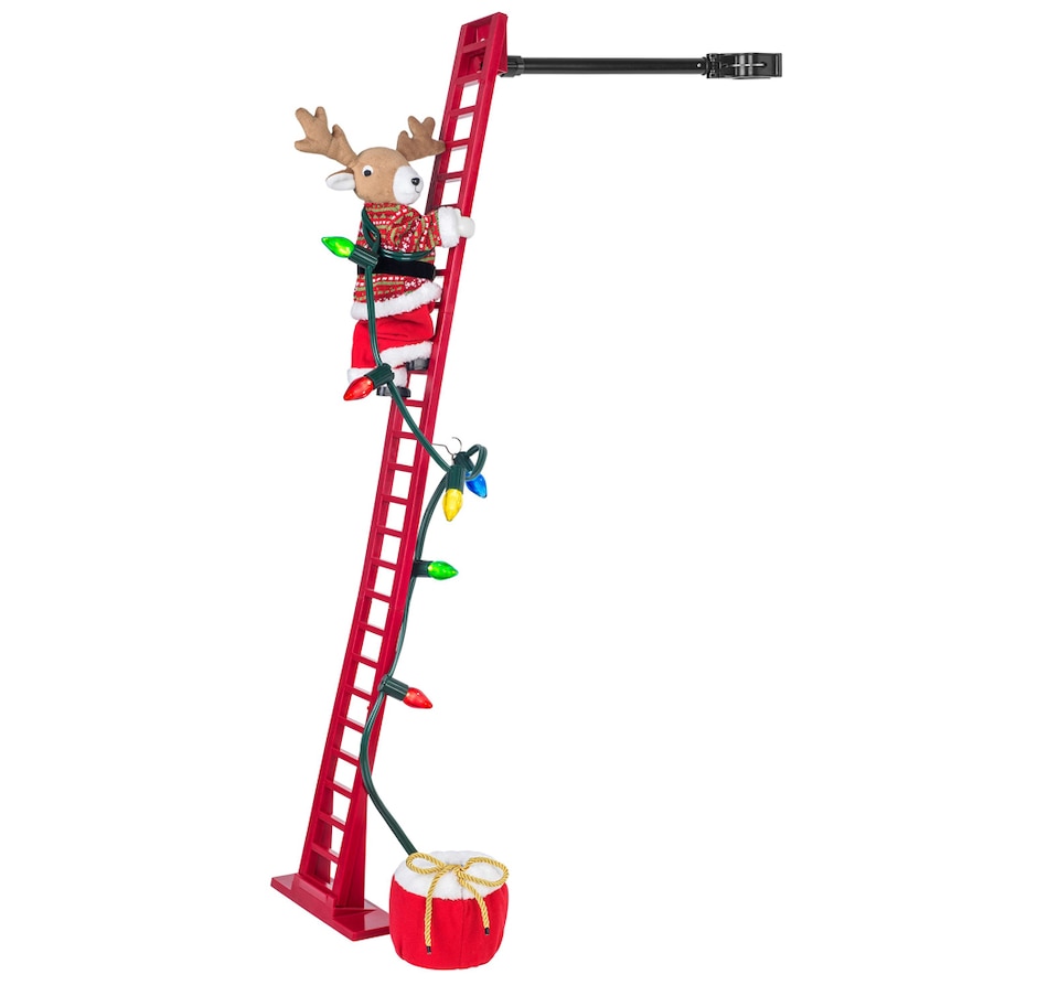 Image 220960.jpg, Product 220-960 / Price $69.49, Mr. Christmas Reindeer Holiday Climber from Mr. Christmas on TSC.ca's Home & Garden department