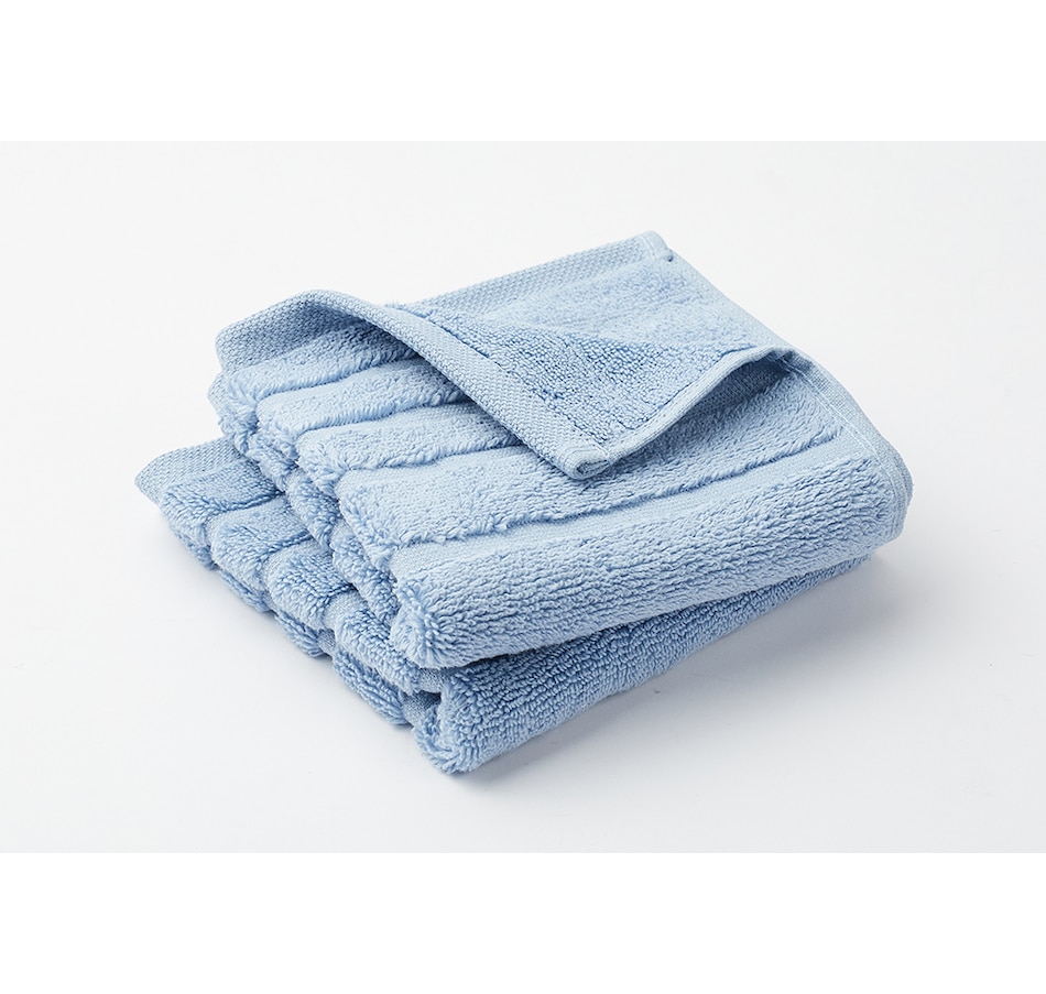 Image 220989_SBU.jpg, Product 220-989 / Price $10.00, Home Suite Zero Twist Cotton Stripe Wash Cloth (2-Pack) from Home Suite on TSC.ca's Home & Garden department