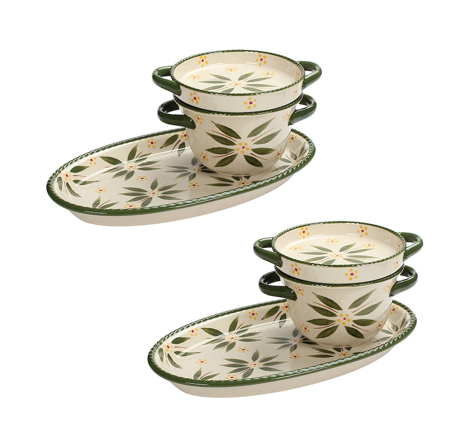 Image 221070_OWGRN.jpg, Product 221-070 / Price $29.88, temp-tations Lidded Soup and Sandwich Set (Set of 2) from temp-tations on TSC.ca's Kitchen department