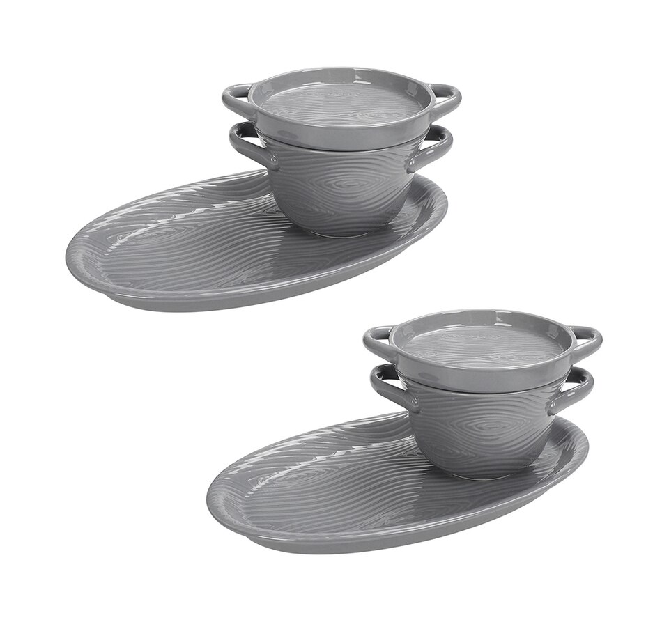 Image 221070_WOOLG.jpg, Product 221-070 / Price $29.88, temp-tations Lidded Soup and Sandwich Set (Set of 2) from temp-tations on TSC.ca's Kitchen department
