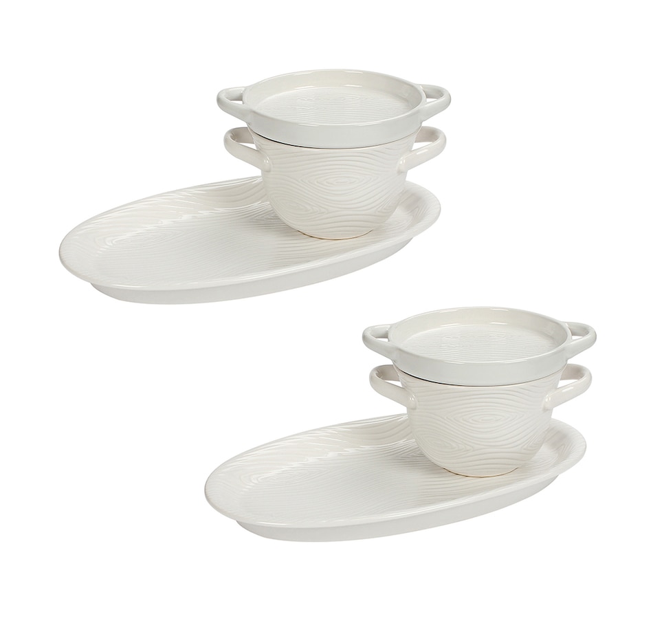 Image 221070_WOOLW.jpg, Product 221-070 / Price $29.88, temp-tations Lidded Soup and Sandwich Set (Set of 2) from temp-tations on TSC.ca's Kitchen department