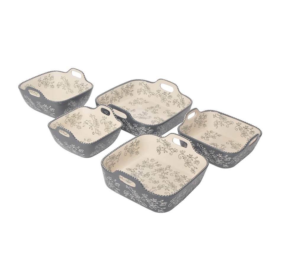 Image 221071_FLLGR.jpg, Product 221-071 / Price $119.99, temp-tations 5-Piece Bakeware Set from temp-tations on TSC.ca's Kitchen department