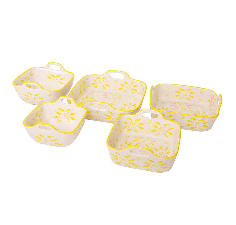 Image 221071_OLWYE.jpg, Product 221-071 / Price $119.99, temp-tations 5-Piece Bakeware Set from temp-tations on TSC.ca's Kitchen department