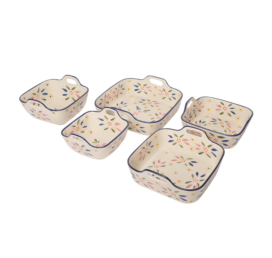 Image 221071_OWCNF.jpg, Product 221-071 / Price $119.99, temp-tations 5-Piece Bakeware Set from temp-tations on TSC.ca's Kitchen department
