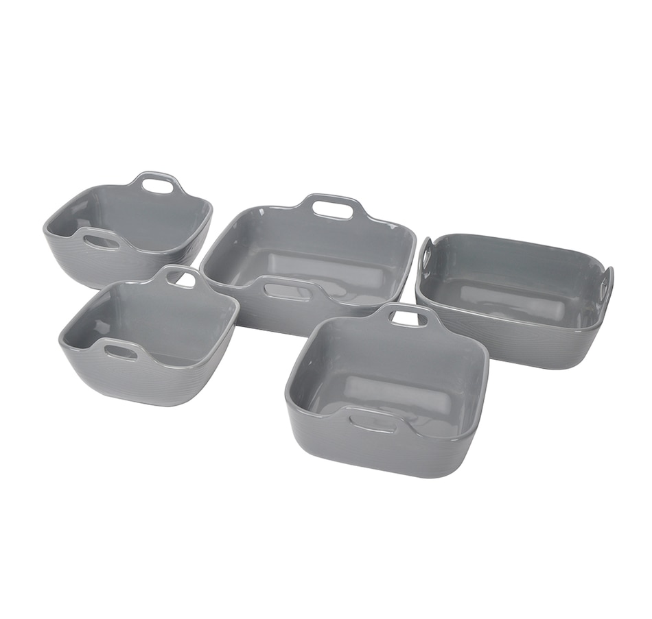 Image 221071_WOOLG.jpg, Product 221-071 / Price $119.99, temp-tations 5-Piece Bakeware Set from temp-tations on TSC.ca's Kitchen department