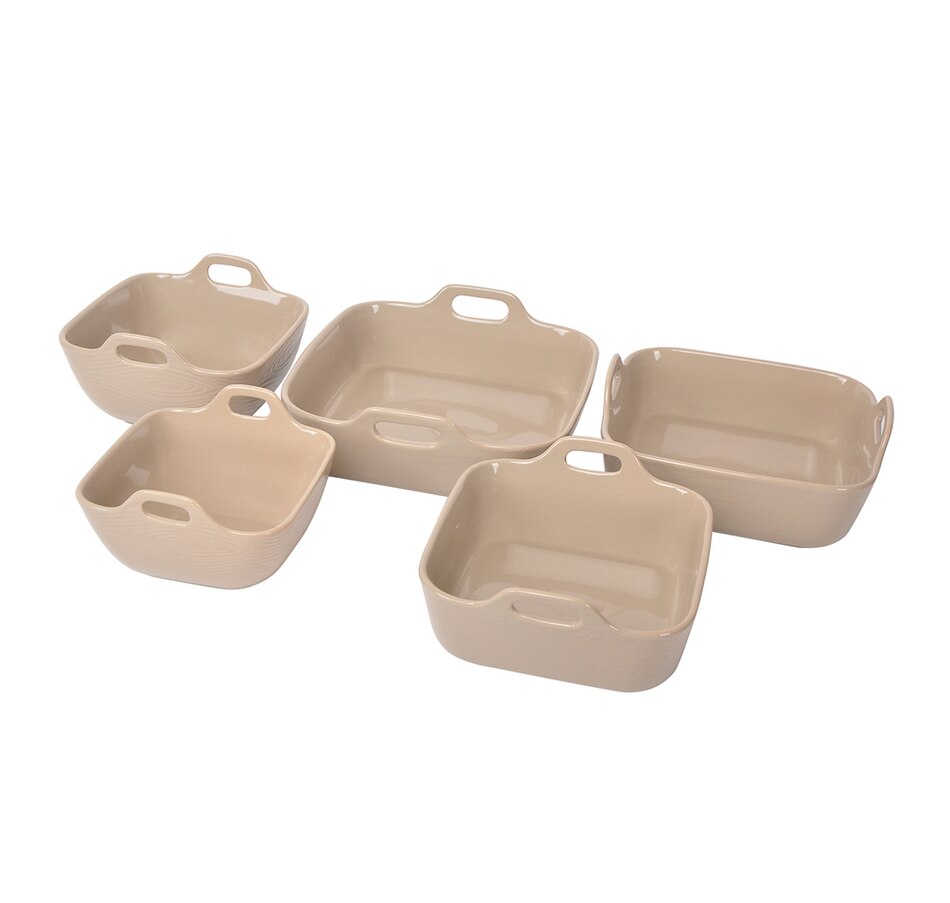 Image 221071_WOOLT.jpg, Product 221-071 / Price $119.99, temp-tations 5-Piece Bakeware Set from temp-tations on TSC.ca's Kitchen department
