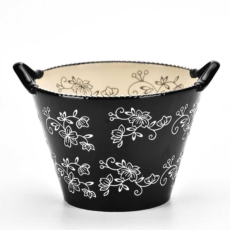 Image 221077_FLBLK.jpg, Product 221-077 / Price $34.99, temp-tations 2-Quart Serving Bowl with Handles from temp-tations on TSC.ca's Kitchen department