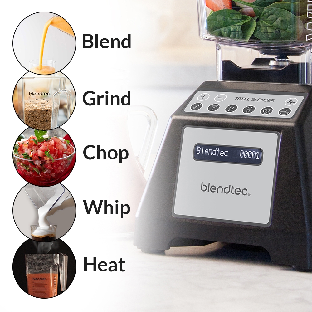 Blendtec Total Blender Wildside and Twister Jar - TSC.ca