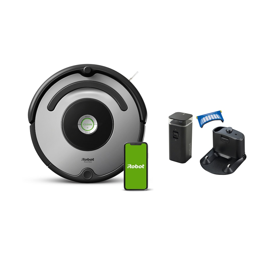Image 221092.jpg, Product 221-092 / Price $480.99, iRobot Roomba R677 Wi-Fi Connected Robot Vacuum Bundle from iRobot on TSC.ca's Home & Garden department