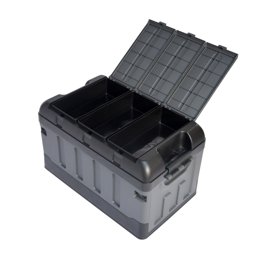 Image 221111_ALTMORE6.jpg, Product 221-111 / Price $20.33, OrganizeMe Collapsible Hard Sided Bin With Top Storage from Organizeme on TSC.ca's Home & Garden department