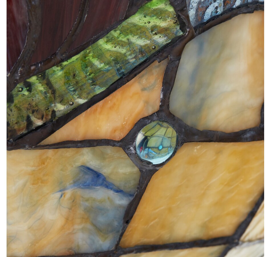 Image 221162_ALTMORE4.jpg, Product 221-162 / Price $249.99, Tiffany Style 13" Amelia Stained Glass Shade Traditional Ceiling Light. from Tiffany Style Lighting on TSC.ca's Home & Garden department