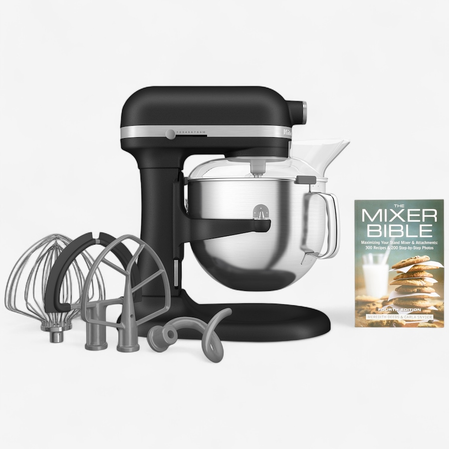 Image 221184_CIBLK.jpg, Product 221-184 / Price $639.99, KitchenAid 7-Quart Bowl-Lift Stand Mixer with Bonus Mixer Bible from KitchenAid on TSC.ca's Kitchen department