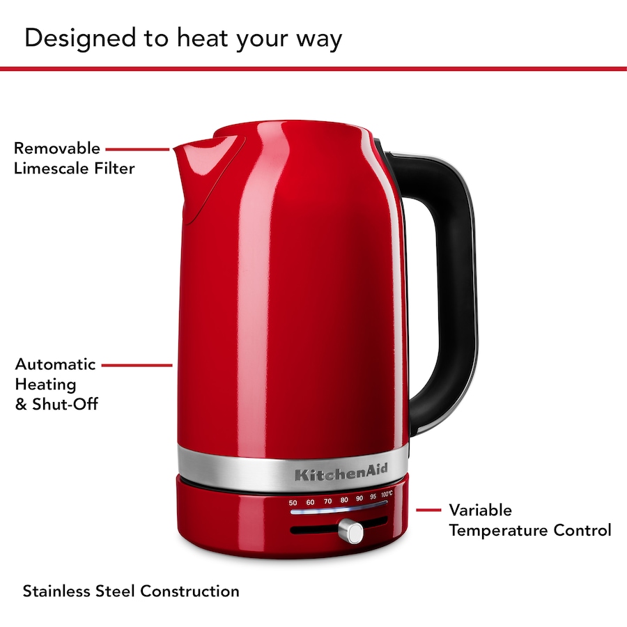 Image 221192_ALTMORE7.jpg, Product 221-192 / Price $169.99, KitchenAid 1.7L Programmable Electric Kettle from KitchenAid on TSC.ca's Kitchen department