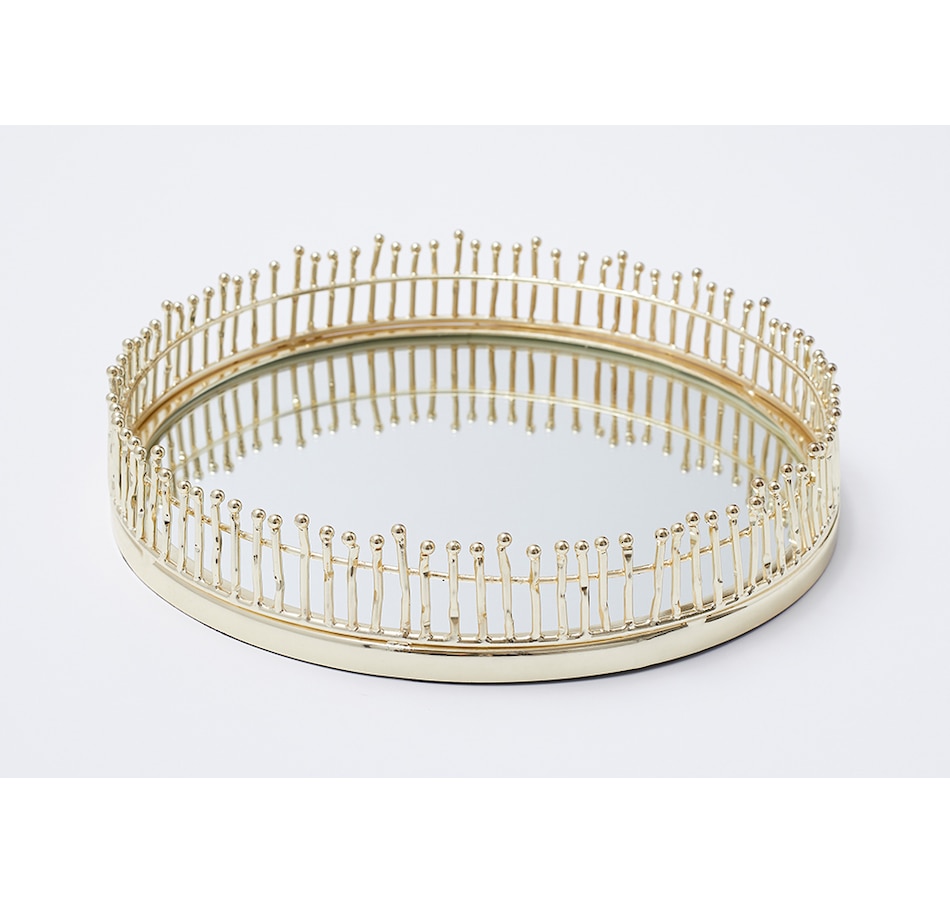 Image 221280.jpg, Product 221-280 / Price $69.33, Inspire Me! Home Décor Round Mirror Tray from Inspire Me! Home Decor on TSC.ca's Kitchen department
