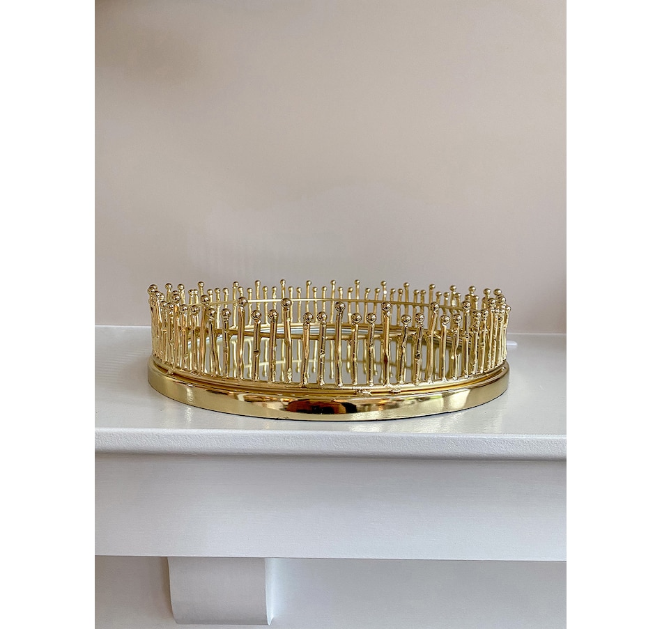 Image 221280_ALTMORE3.jpg, Product 221-280 / Price $69.33, Inspire Me! Home Décor Round Mirror Tray from Inspire Me! Home Decor on TSC.ca's Kitchen department