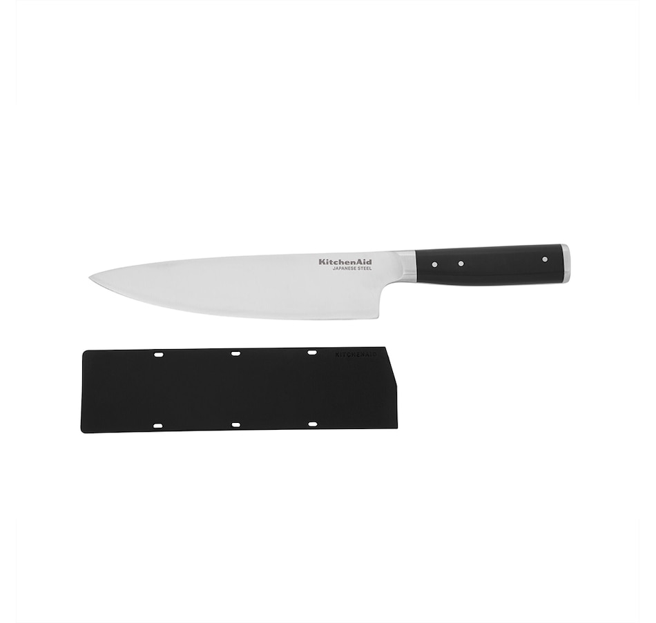 Image 221334.jpg, Product 221-334 / Price $29.99, KitchenAid 8" Chef Knife with Sheath from KitchenAid on TSC.ca's Kitchen department
