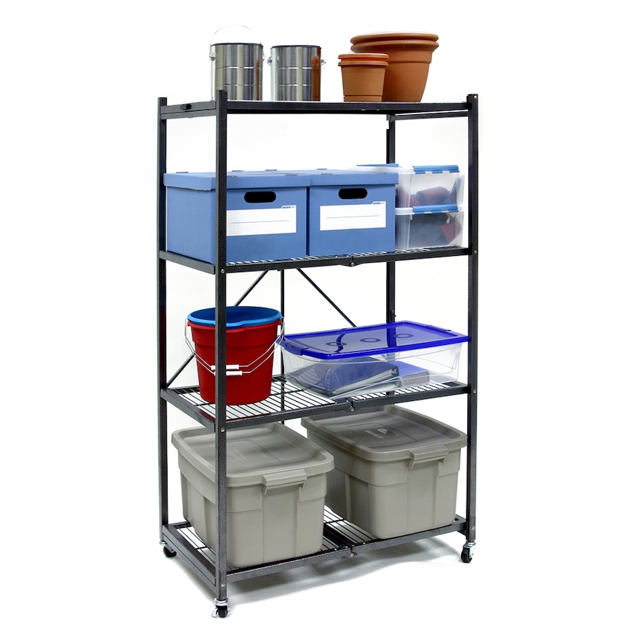 Image 221343_ALTMORE5.jpg, Product 221-343 / Price $199.99, Origami 4-Tier Shelves With Casters from Origami Rack on TSC.ca's Home & Garden department