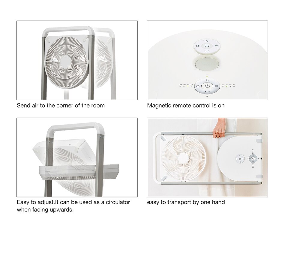 Image 221371_ALTMORE3.jpg, Product 221-371 / Price $85.33, Objecto F1 DC Foldable Fan With Remote Control from Objecto on TSC.ca's Home & Garden department
