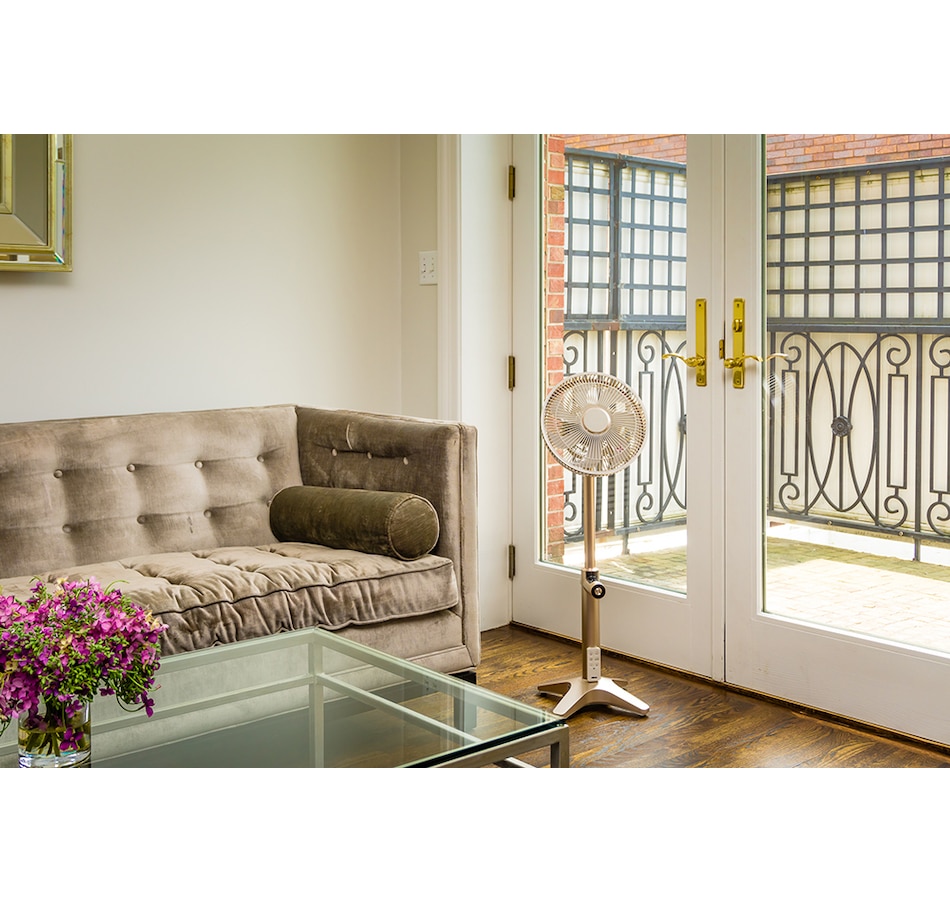 Image 221372_ALTMORE10.jpg, Product 221-372 / Price $89.33, Objecto Flow F3 DC Fan With Aroma Therapy And Remote Control from Objecto on TSC.ca's Home & Garden department