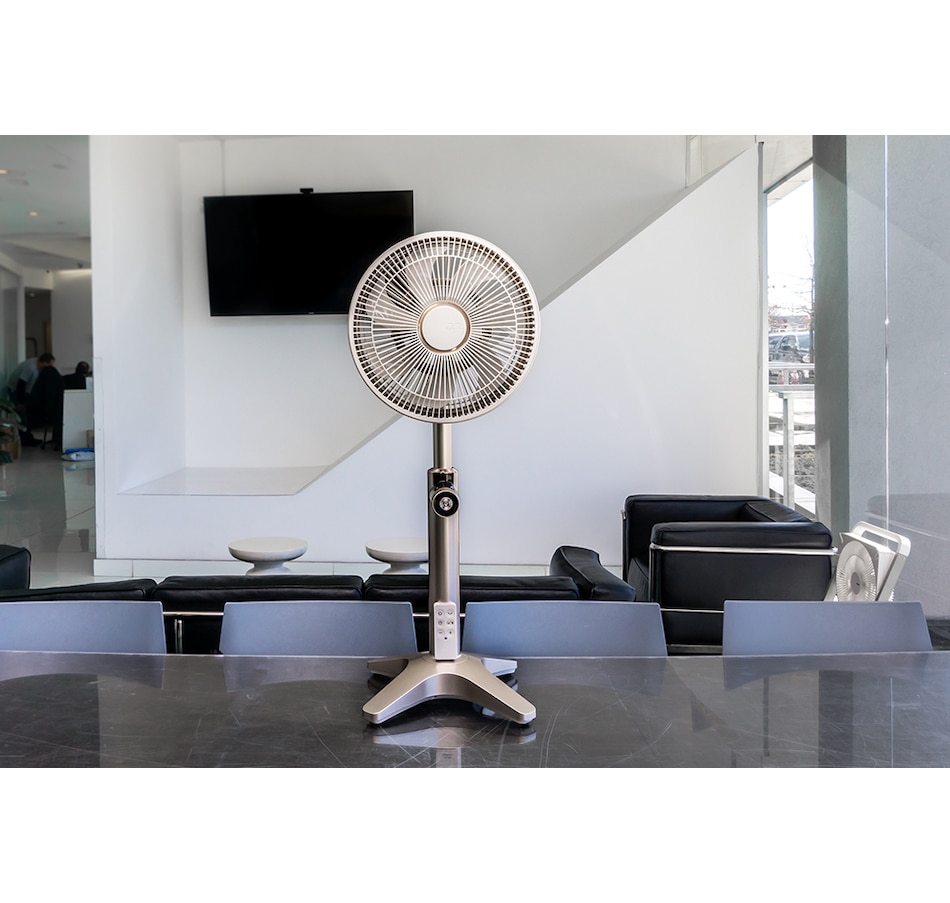 Image 221372_ALTMORE17.jpg, Product 221-372 / Price $89.33, Objecto Flow F3 DC Fan With Aroma Therapy And Remote Control from Objecto on TSC.ca's Home & Garden department