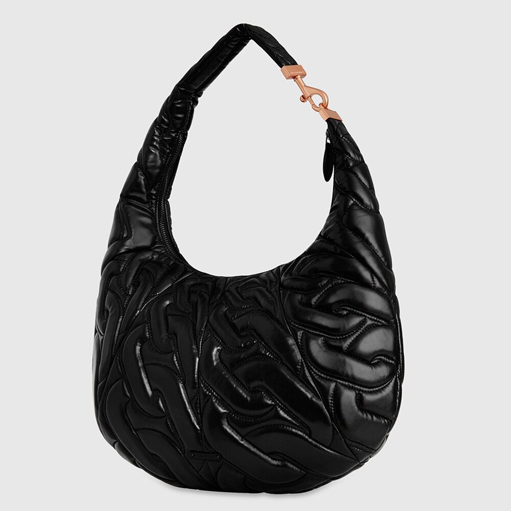 Rebecca Minkoff Chain Quilt Croissant Hobo Shoulder Bag - TSC.ca