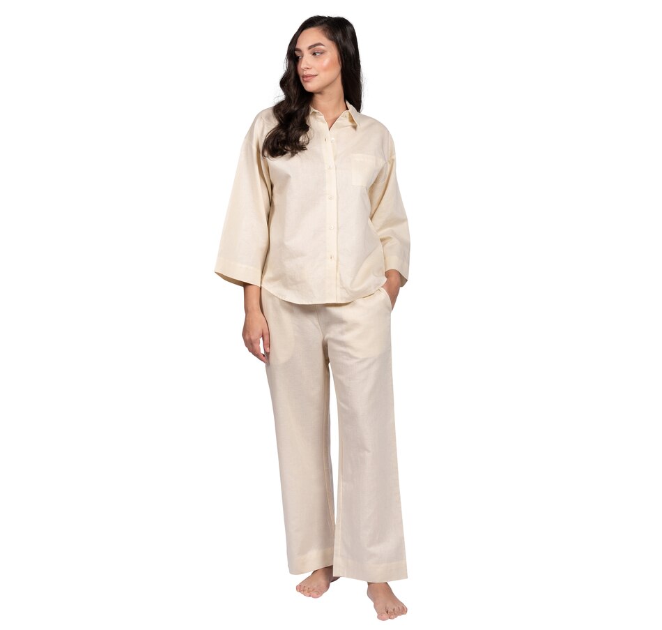 Image 221488_NAT.jpg, Product 221-488 / Price $34.33, Lattelove Linen Cotton Pant from LATTELOVE on TSC.ca's Fashion department