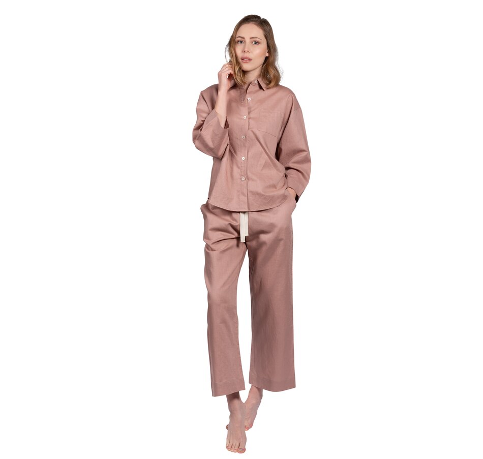 Image 221488_PKSLT.jpg, Product 221-488 / Price $34.33, Lattelove Linen Cotton Pant from LATTELOVE on TSC.ca's Fashion department