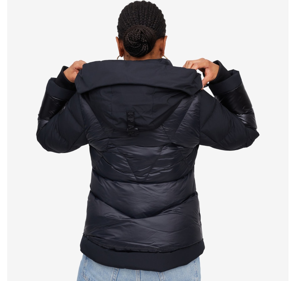 Image 221677_ALTMORE3.jpg, Product 221-677 / Price $499.00, Pajar Vega Women's Mixed Puffer With Removable Hood from Pajar on TSC.ca's Fashion department