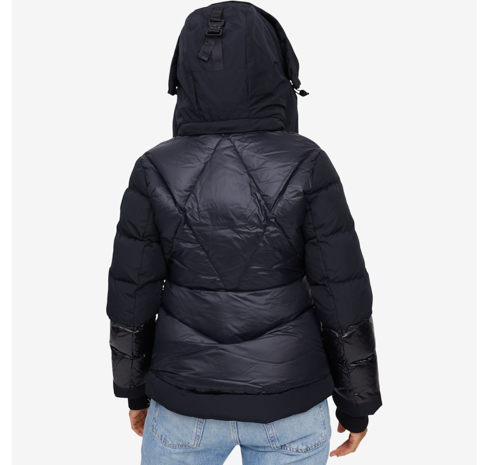 Image 221677_ALTMORE4.jpg, Product 221-677 / Price $499.00, Pajar Vega Women's Mixed Puffer With Removable Hood from Pajar on TSC.ca's Fashion department