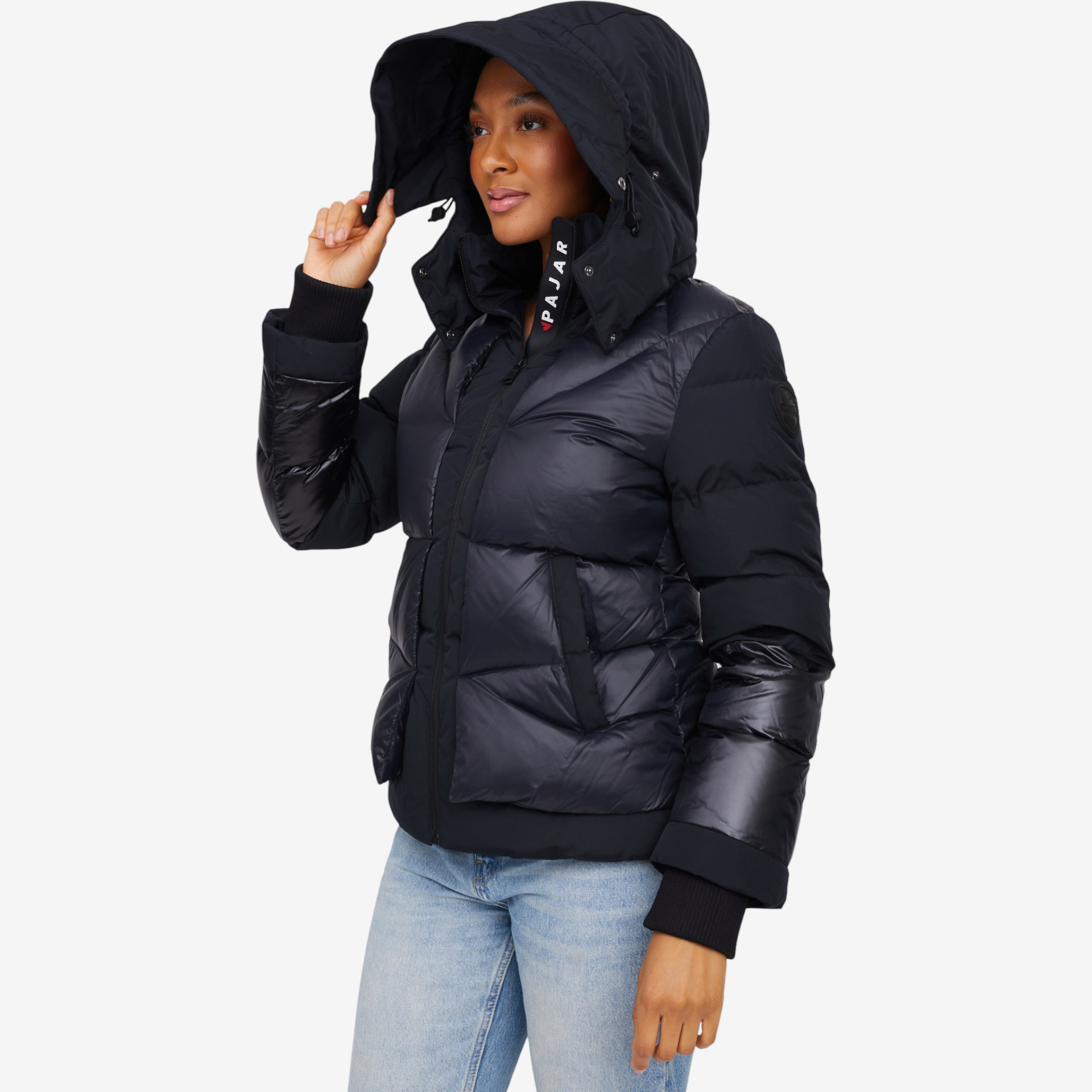 Pajar Vega Women's Mixed Puffer With Removable Hood - TSC.ca