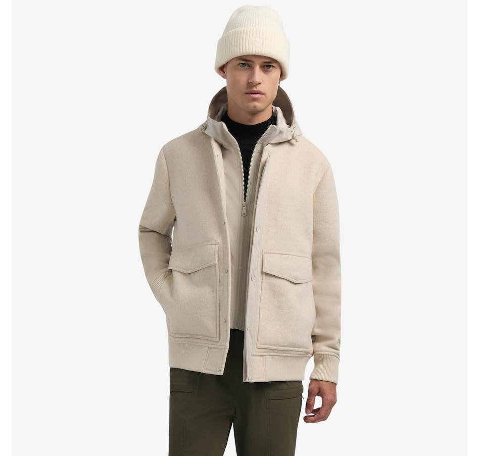 Image 221680_ALTMORE1.jpg, Product 221-680 / Price $299.00, Pajar Hader Men's Wool Blend Bomber Jacket from Pajar on TSC.ca's Fashion department