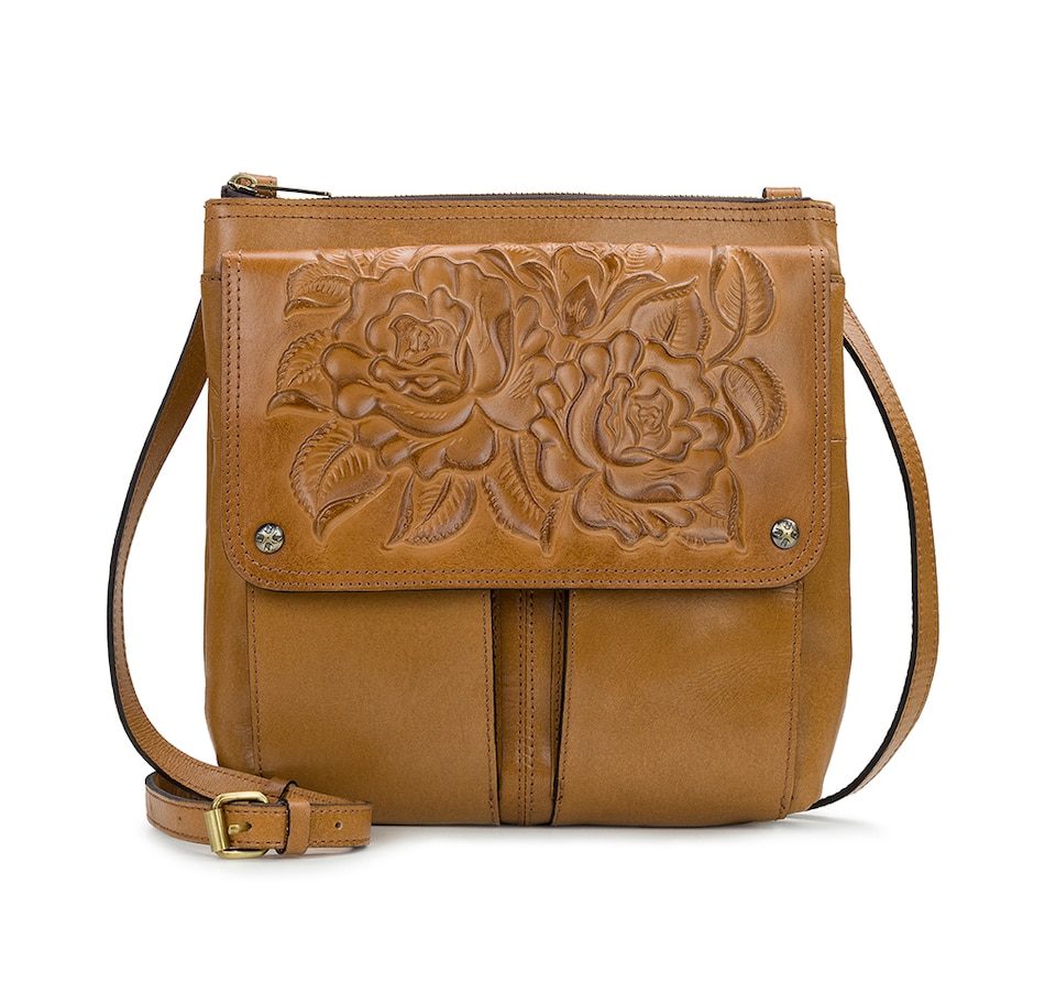 Image 221773_BCU.jpg, Product 221-773 / Price $249.99, Patricia Nash Ellson Flap Crossbody from Patricia Nash on TSC.ca's Clothing & Shoes department