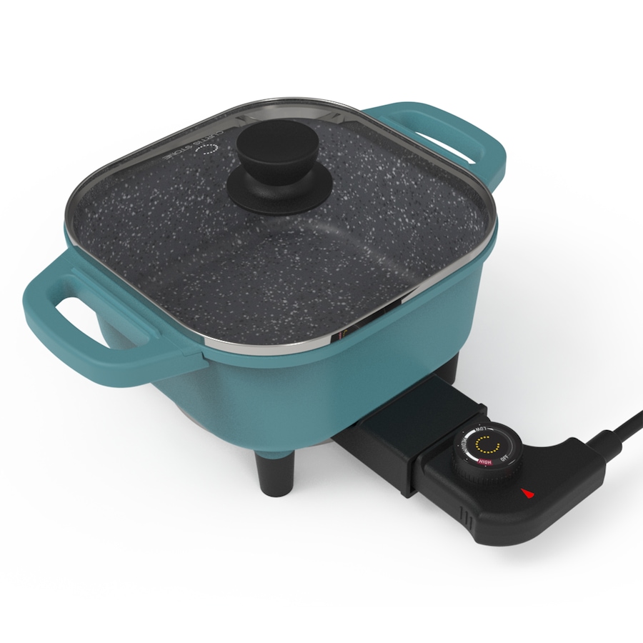 Image 221839_ALTMORE4.jpg, Product 221-839 / Price $59.99, Curtis Stone 8" Dura-Pan Non-Stick Square Electric Skillet from Curtis Stone on TSC.ca's Kitchen department
