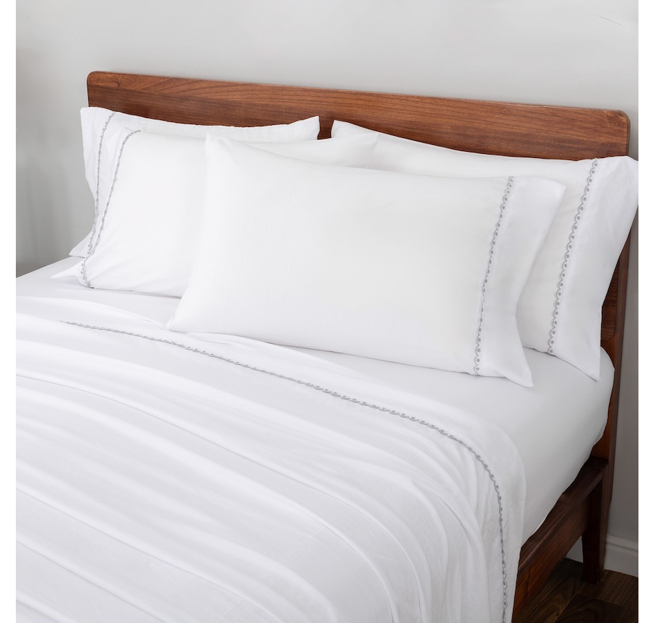 Image 221847_ALTMORE11.jpg, Product 221-847 / Price $69.99 - $119.99, Berkshire Eyelet Embroidered Heritage Sheet Set from Berkshire on TSC.ca's Home & Garden department