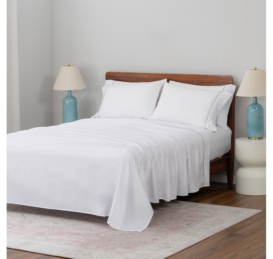 Image 221847_ALTMORE12.jpg, Product 221-847 / Price $69.99 - $119.99, Berkshire Eyelet Embroidered Heritage Sheet Set from Berkshire on TSC.ca's Home & Garden department
