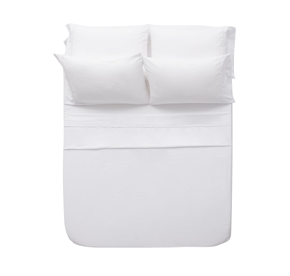 Image 221847_ALTMORE23.jpg, Product 221-847 / Price $69.99 - $119.99, Berkshire Eyelet Embroidered Heritage Sheet Set from Berkshire on TSC.ca's Home & Garden department