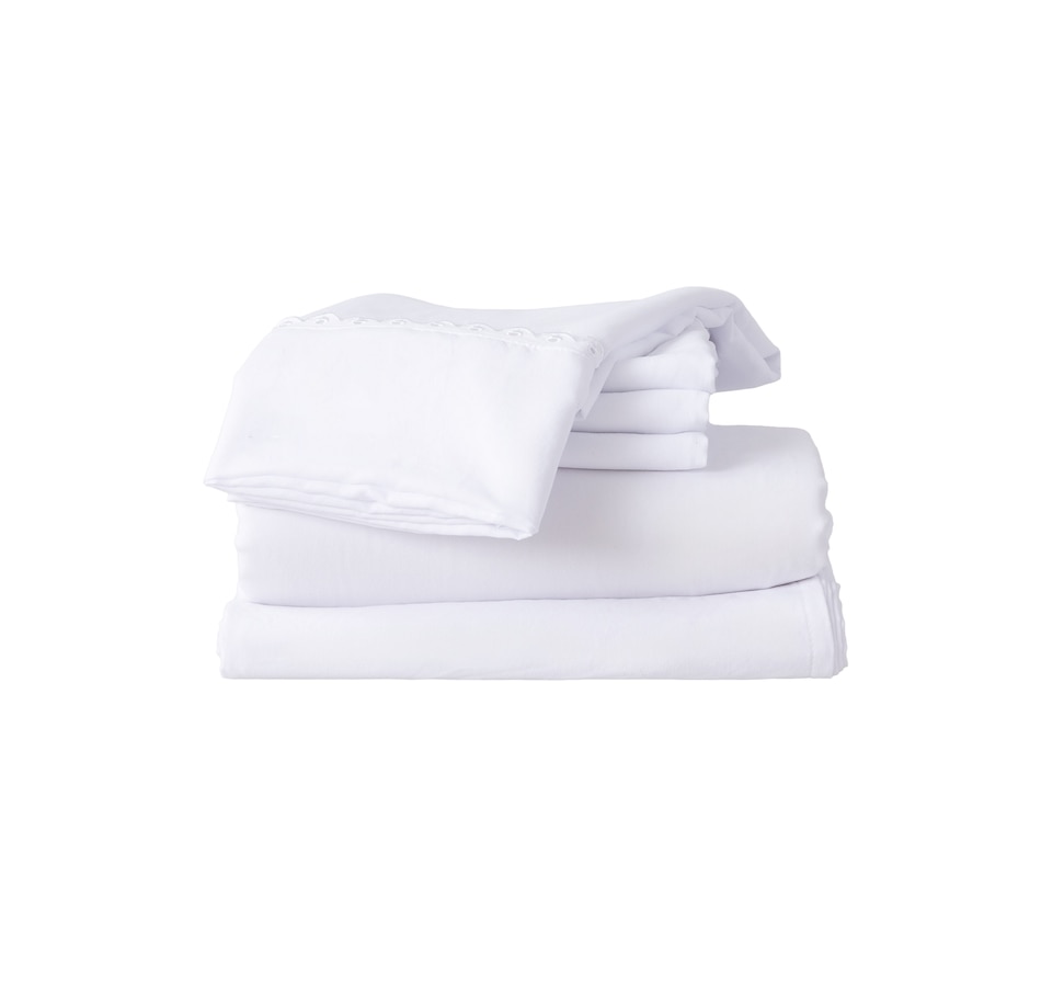 Image 221847_ALTMORE25.jpg, Product 221-847 / Price $69.99 - $119.99, Berkshire Eyelet Embroidered Heritage Sheet Set from Berkshire on TSC.ca's Home & Garden department