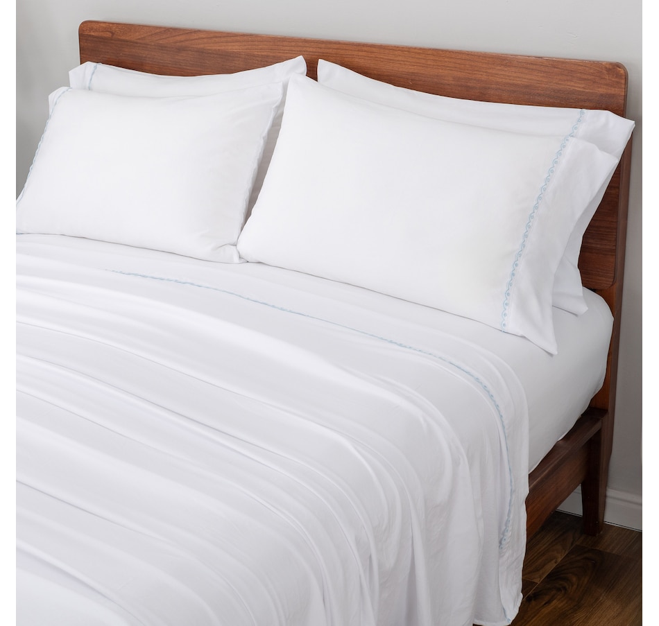 Image 221847_ALTMORE27.jpg, Product 221-847 / Price $69.99 - $119.99, Berkshire Eyelet Embroidered Heritage Sheet Set from Berkshire on TSC.ca's Home & Garden department