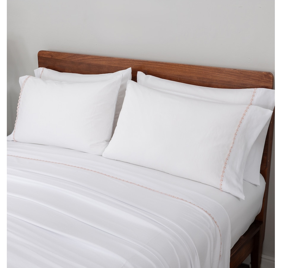 Image 221847_ALTMORE28.jpg, Product 221-847 / Price $69.99 - $119.99, Berkshire Eyelet Embroidered Heritage Sheet Set from Berkshire on TSC.ca's Home & Garden department