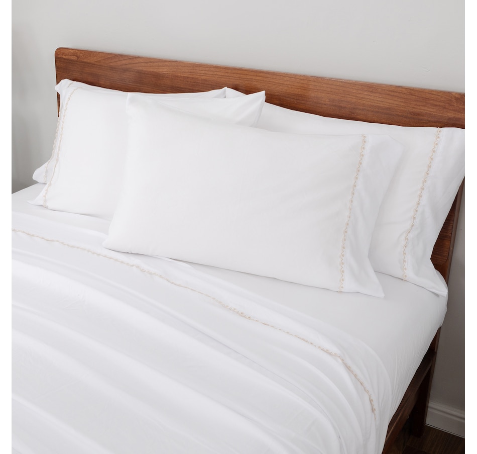 Image 221847_ALTMORE29.jpg, Product 221-847 / Price $69.99 - $119.99, Berkshire Eyelet Embroidered Heritage Sheet Set from Berkshire on TSC.ca's Home & Garden department